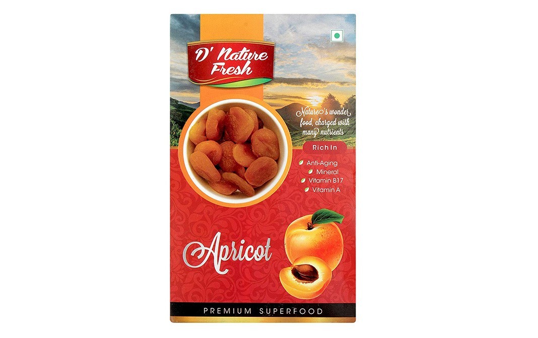 D'nature Fresh Apricot    Box  250 grams